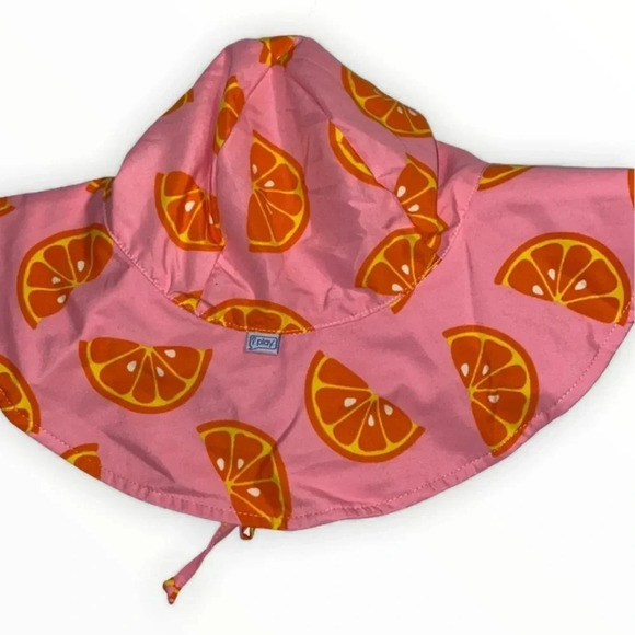 IPLAY NEW GIRLS TODDLER SWIM HAT SUMMER BEACH POOL HATS PINK GIRL SIZE 2 4 YEARS - Picture 1 of 6